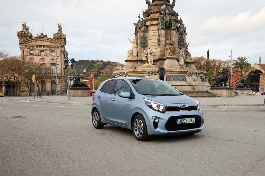 El Kia Picanto es un coche pensado para la ciudad.