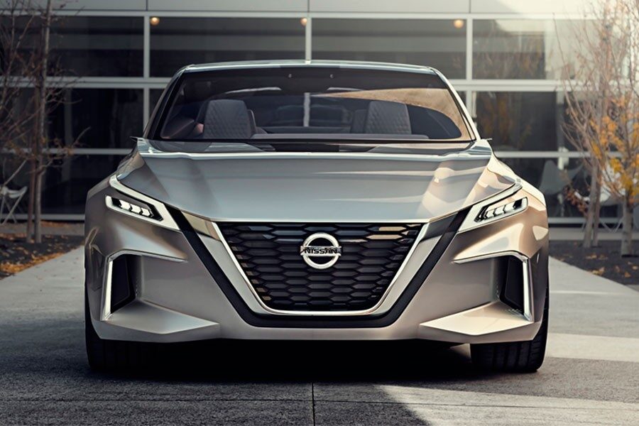 Nissan, con su V-Motion 2.0, es una de las marcas avanzadas en la continua carrera por el coche del futuro.