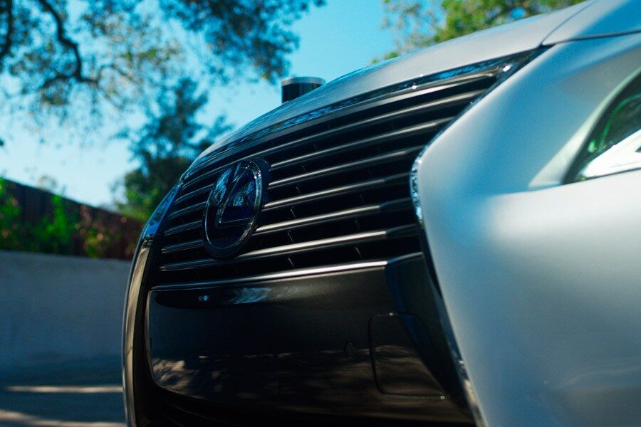 Este concept de Lexus (perteneciente a Toyota) está repleto de sensores y radares.