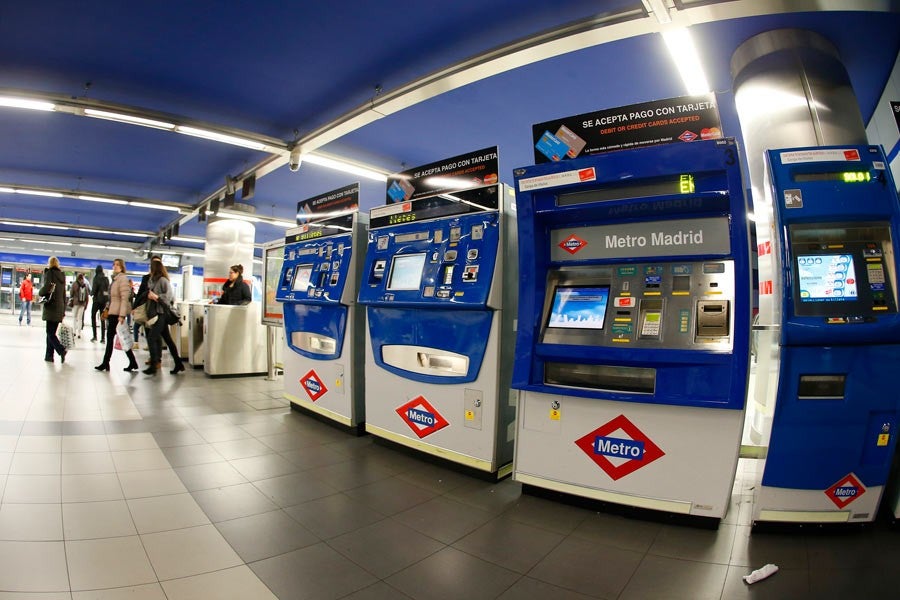 Metro de Madrid.