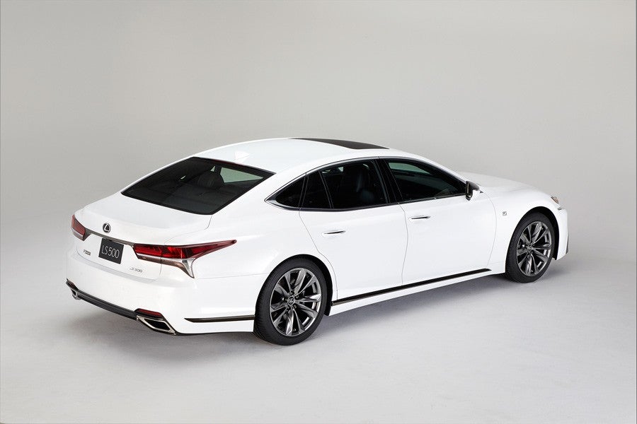 Llantas de 20 pulgadas para Lexus LS 500h F-Sport.