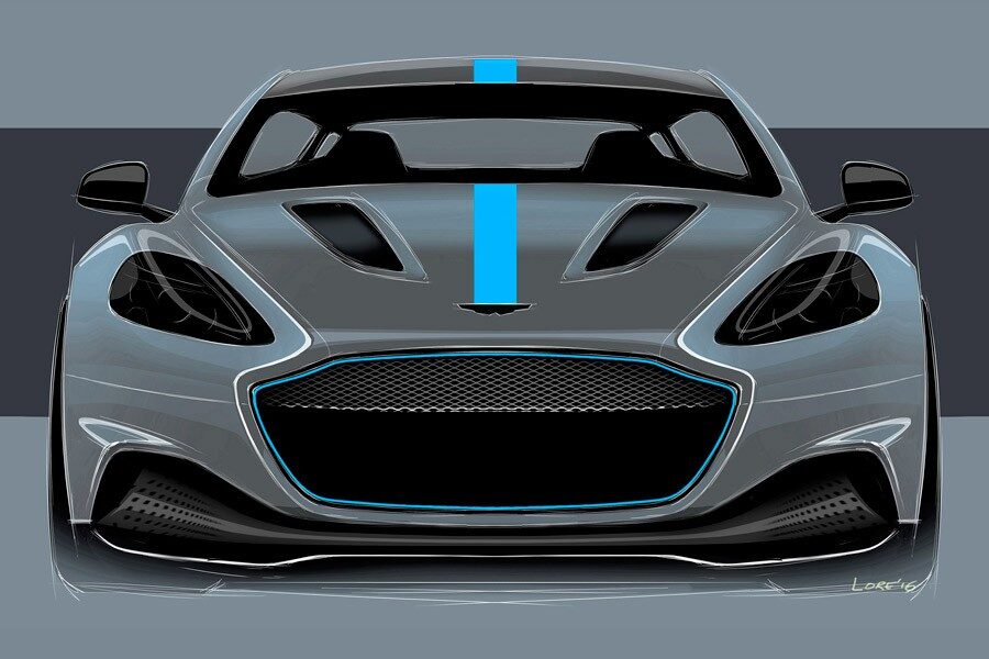 Aston Martin RapidE, el primer eléctrico de la marca.