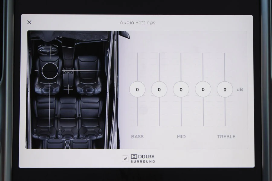 Tesla Model X Premium Sound