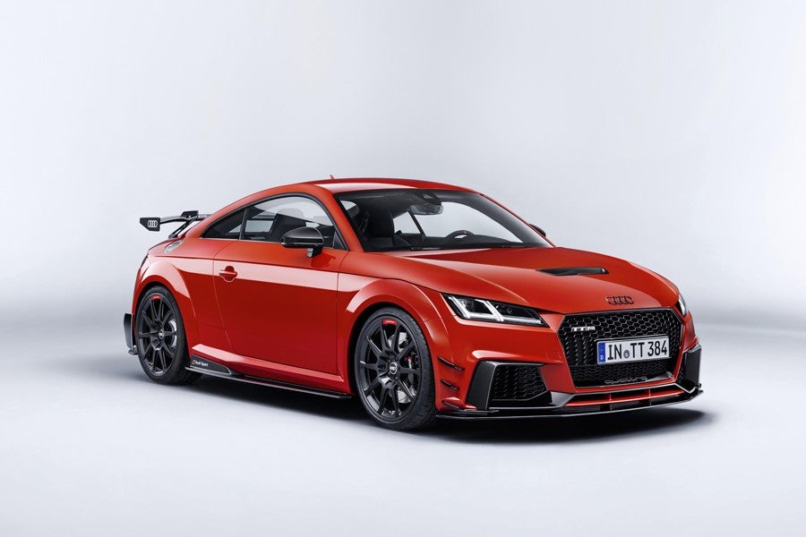 Audi TT equipado con Kit Aero y llantas Audi Sport Performance Parts.