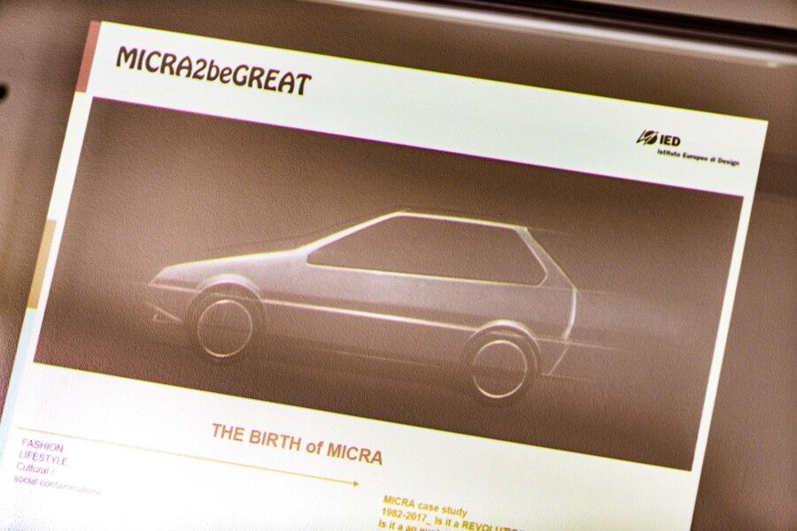 Primer prototipo Nissan Micra.