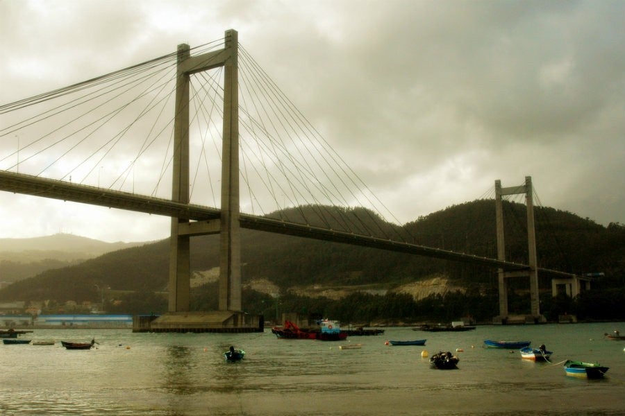 El Puente de Rande es el segundo más largo de España.