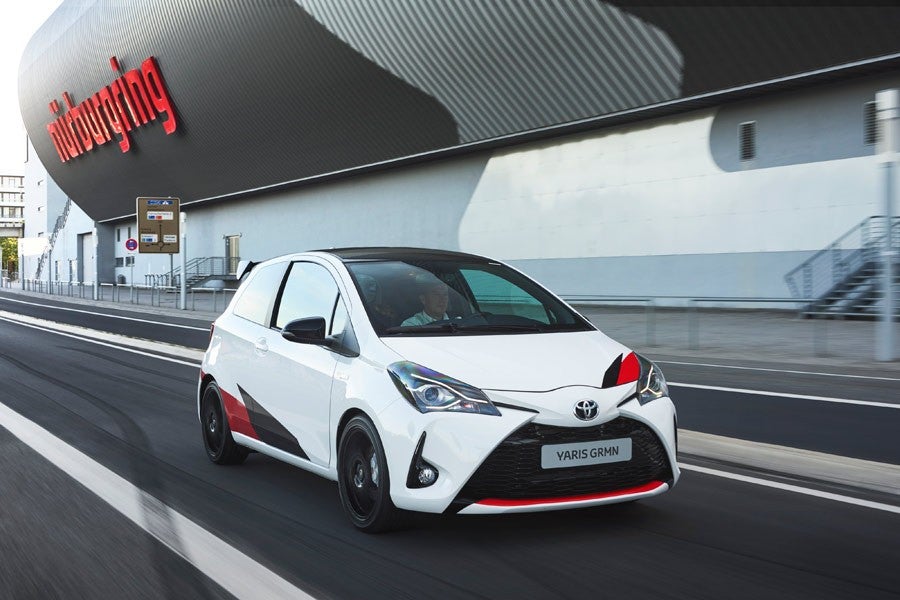 Toyota Yaris GRMN en Nürburgring.