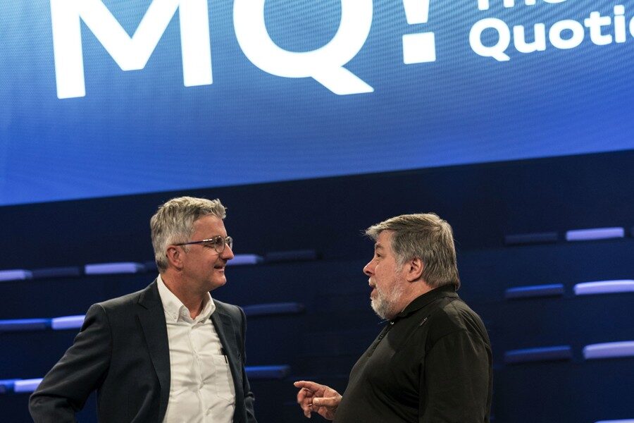Steve Wozniak, cofundador de Apple, fue uno de los invitados al Audi MQ! Summit.