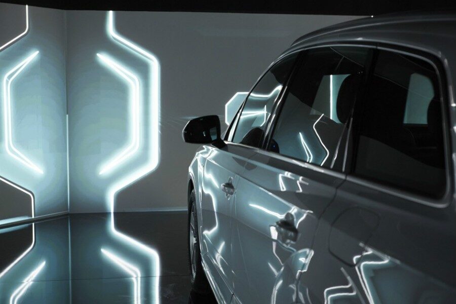The e-tron room, experiencia Audi.