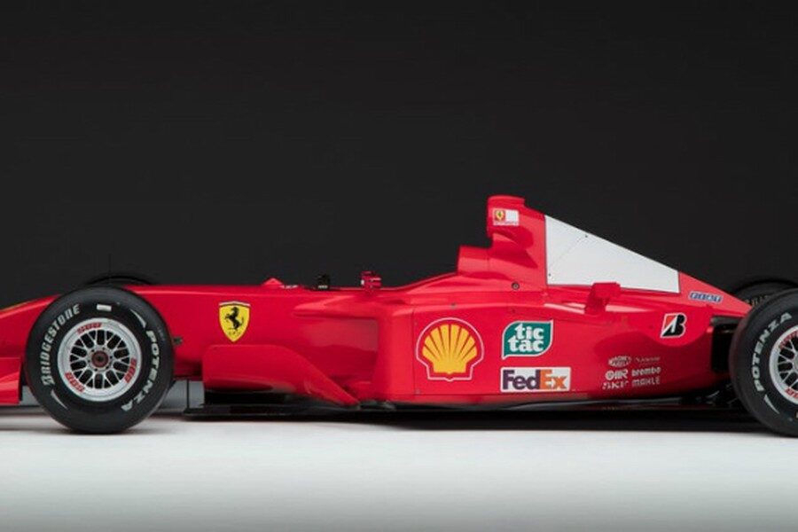 El Ferrari F1 de Michael Schumacher podrá considerarse como arte contemporáneo.