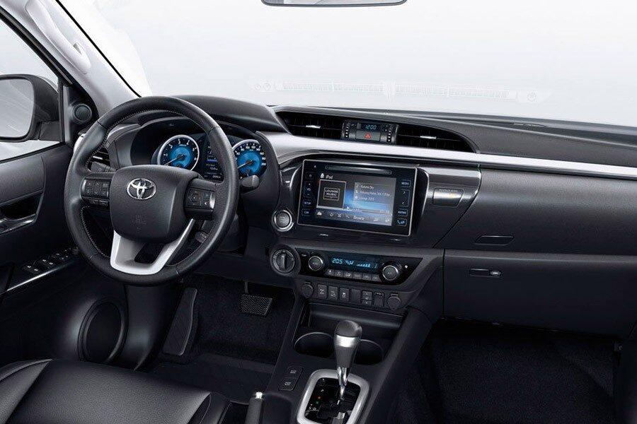 La sensación de calidad percibida ha aumentado en el Toyota Hilux VXL 2018.
