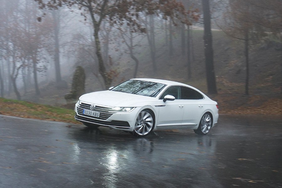 El Arteon es un coche fácil de conducir y cómodo.