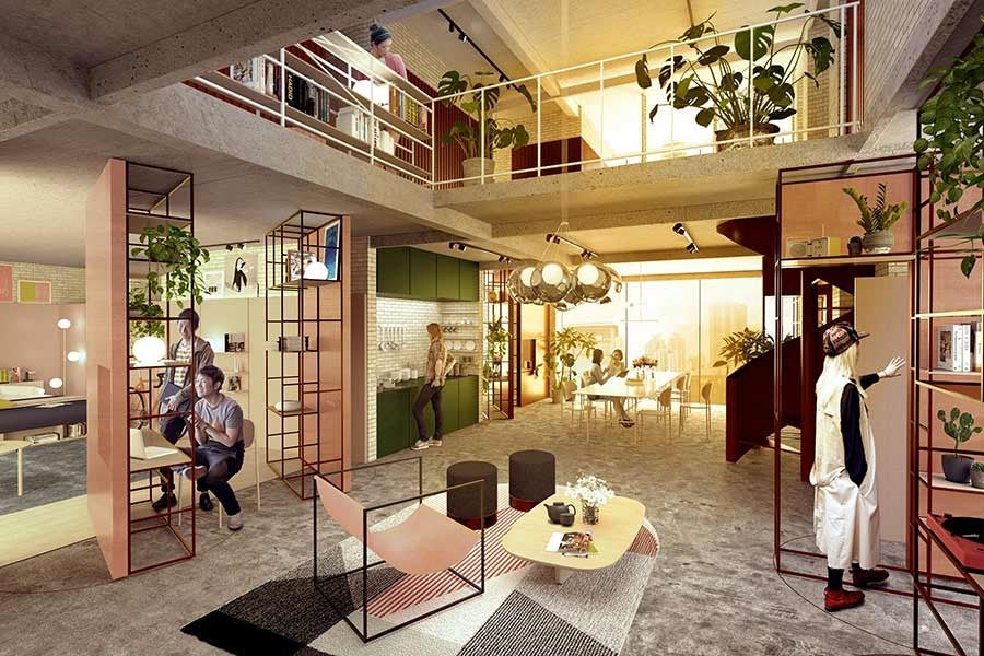 Interior de los apartamentos de ‘Mini Living’.