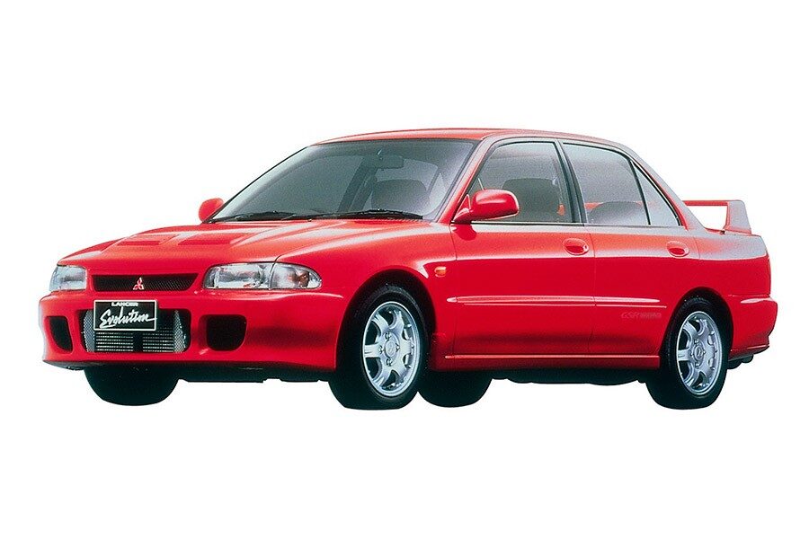 Mitsubishi Lancer Evolution de 1992.