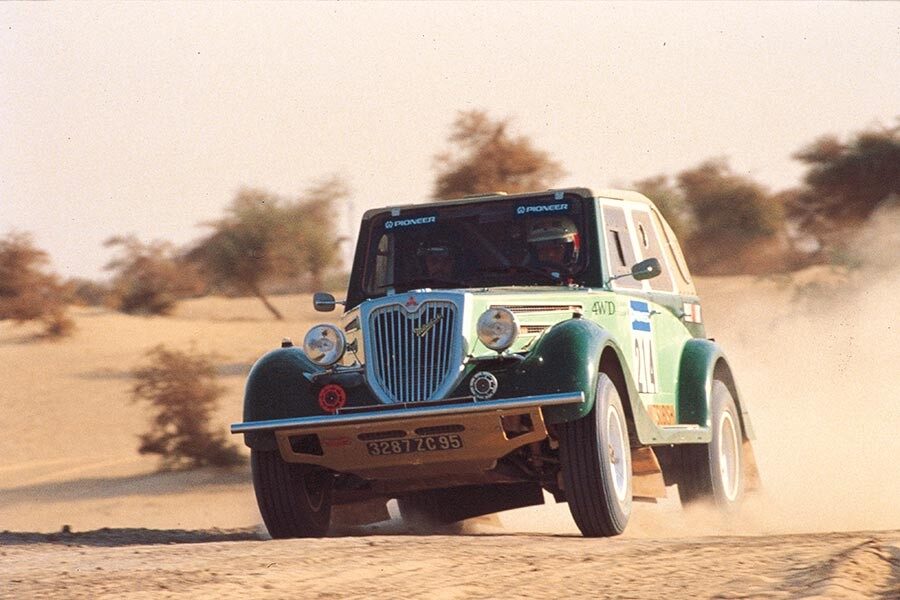 Réplica del PX33 que participó en Dakar.