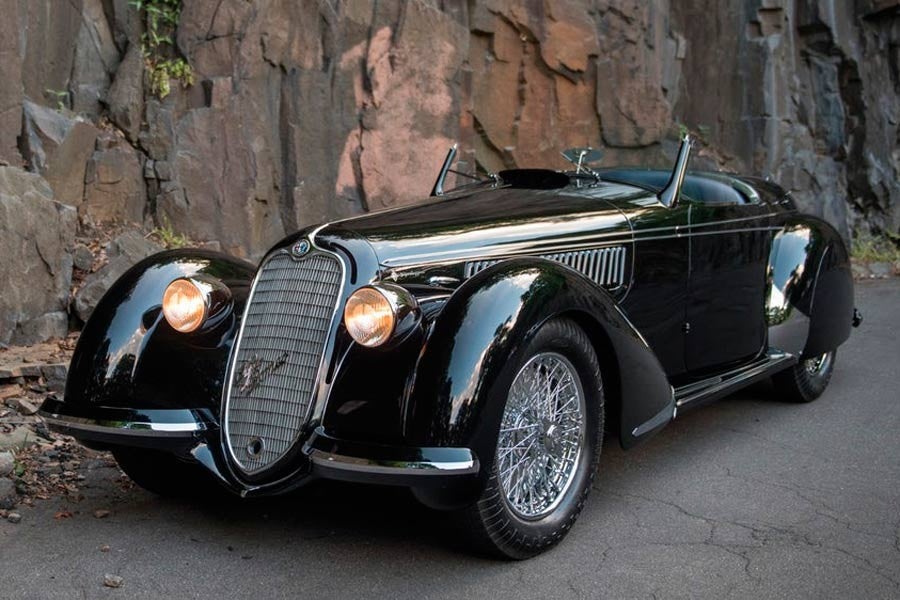 Alfa Romeo 8C 2900B Lungo Spider by Touring 1939.
