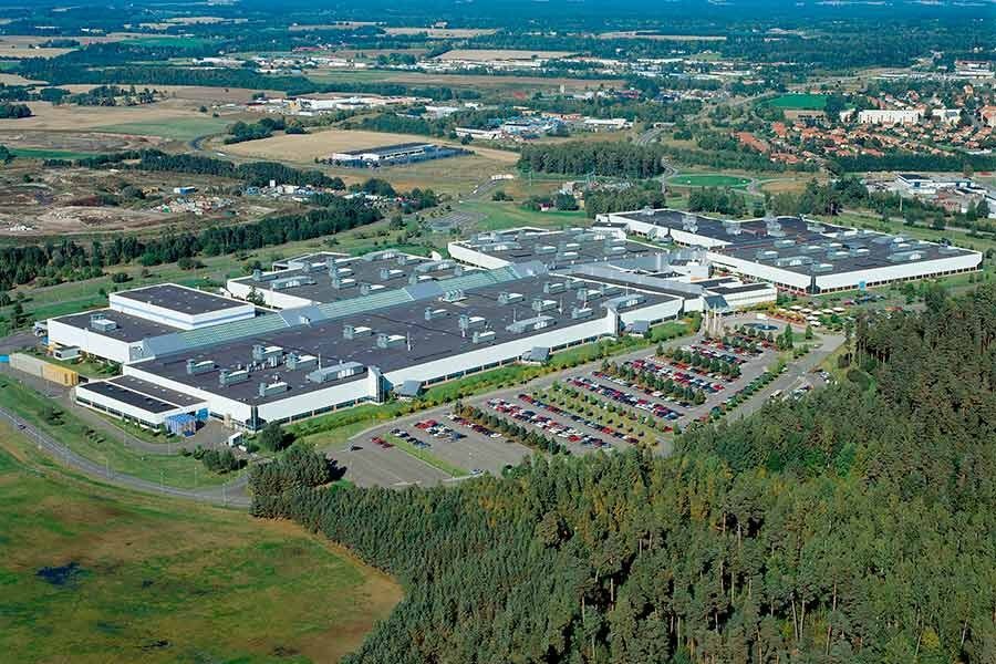 Volvo Cars de Skövde. Primera fábrica de la compañía sueca libre de emisiones. 