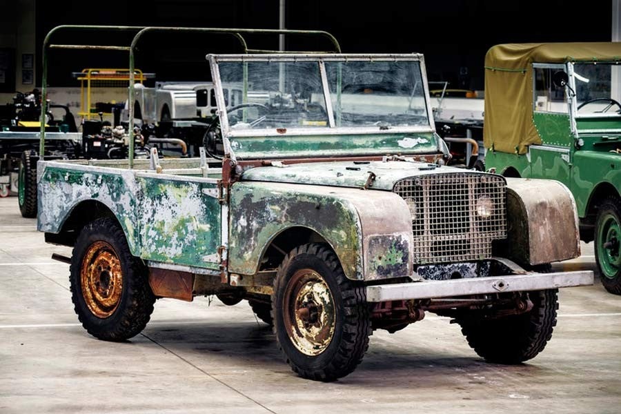Land Rover Series 1 restauración.