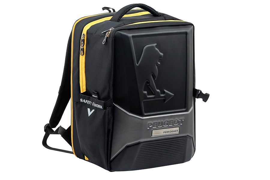 La mochila técnica Peugeot tiene una capacidad para hasta 27 litros.