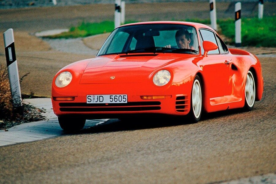 El Porsche 959 fue el primer modelo de tecnología realmente avanzada.