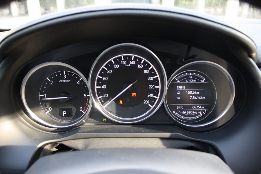 En carretera, el consumo del Mazda6 Wagon diésel es muy bueno.