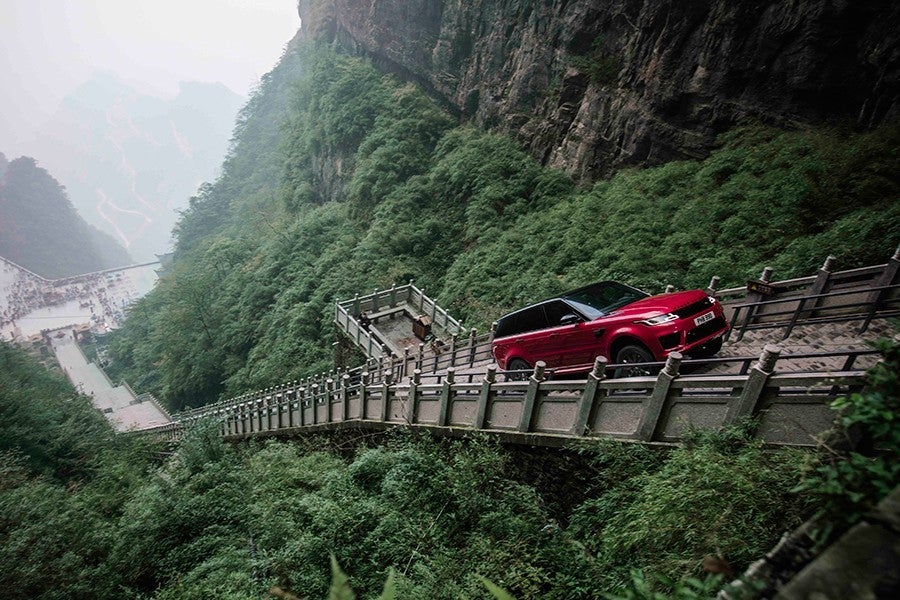 Range Rover Sport híbrido Dragon Challenge