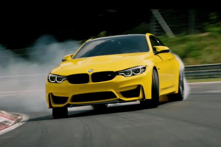 BMW M4 CS en Nürburgring.