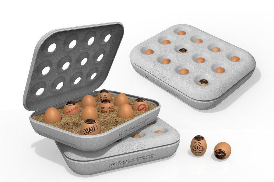 Honest Egg es un indicador intuitivo y simple diseñado para alertar al consumidor.