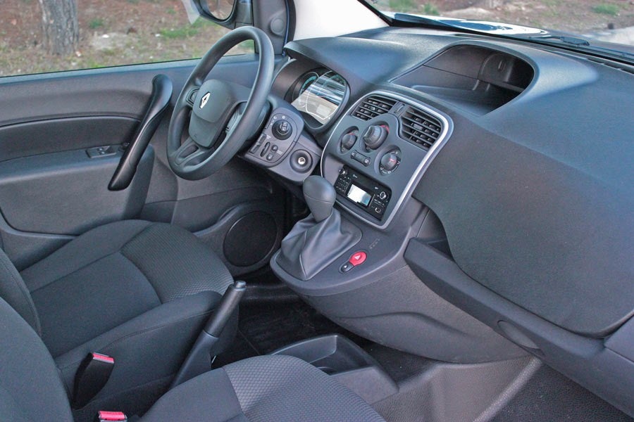 Consola central de la Kangoo.
