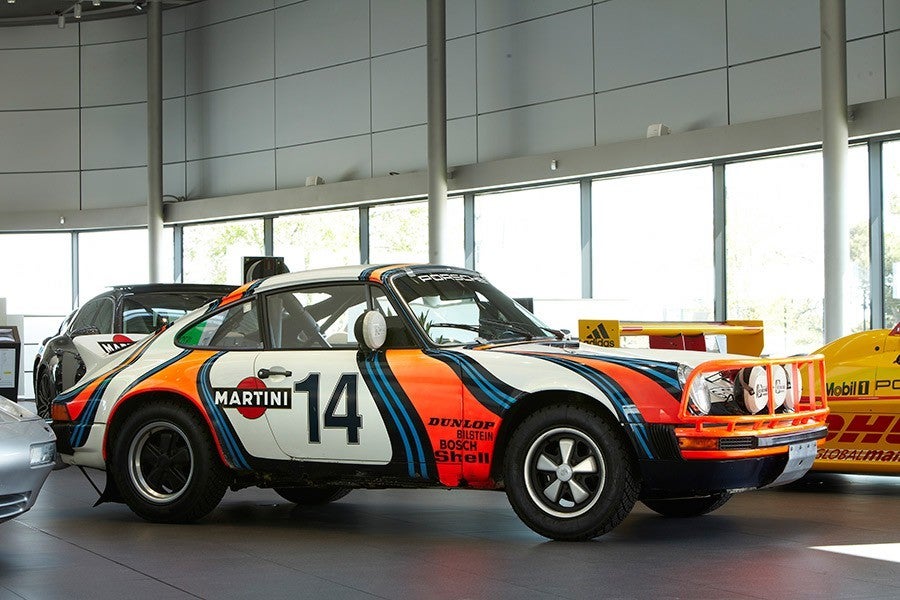 El Porsche 911 del Rally Safari es todo un superviviente.
