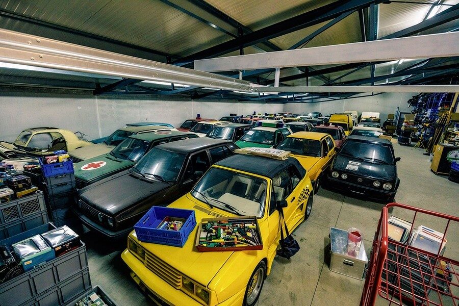 La mayor colección de VW Golf del mundo
