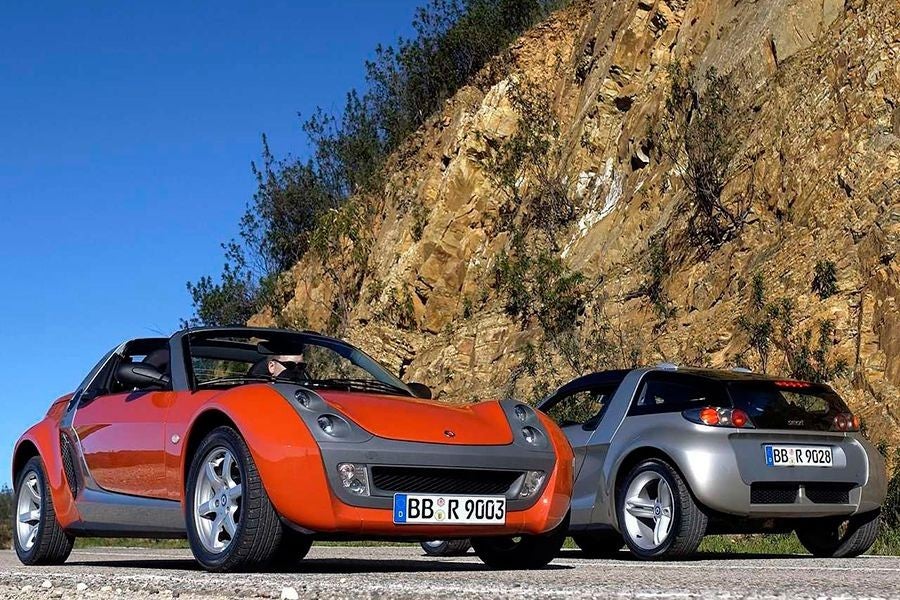 El Smart Roadster es un concepto muy divertido, pero sus ventas fueron escasas.