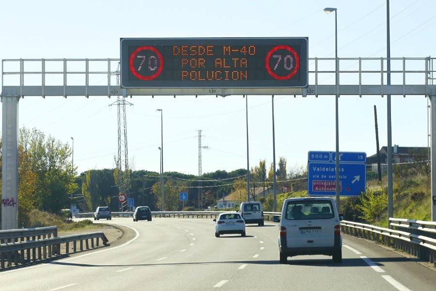 Madrid es una de las ciudades más castigadas por la contaminación