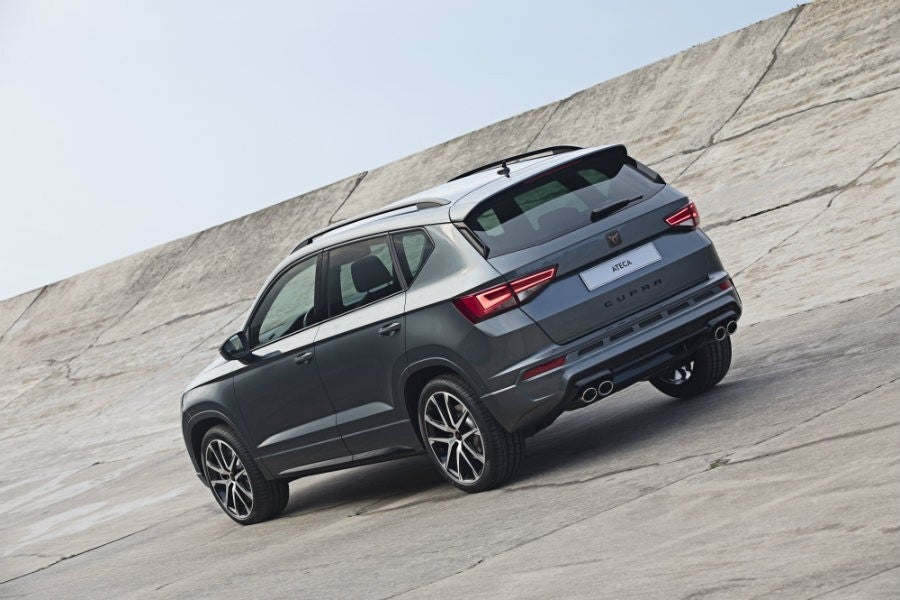 El Ateca presenta un diseño discreto pero agresivo