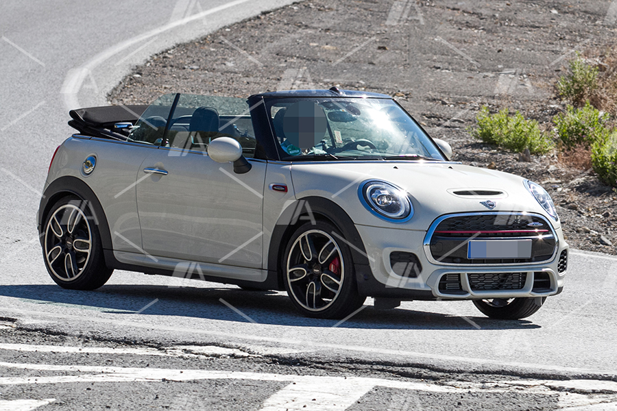 Fotos espía del nuevo Mini John Cooper Works Cabrio 2019