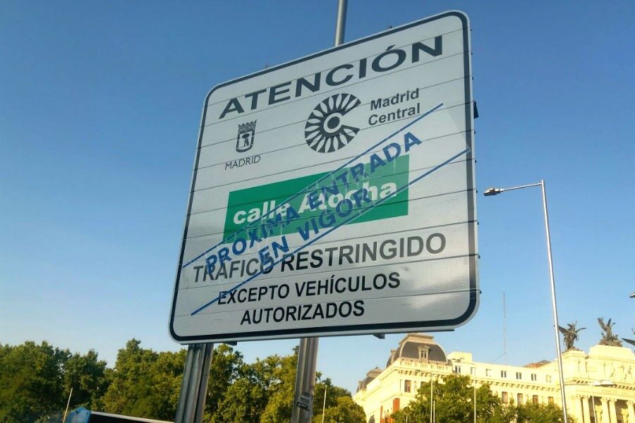 Las multas por entrar en Madrid Central se empezarán a tramitar el 15 de marzo