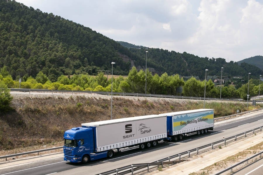 El duotráiler hará que el transporte terrestre sea más sostenible