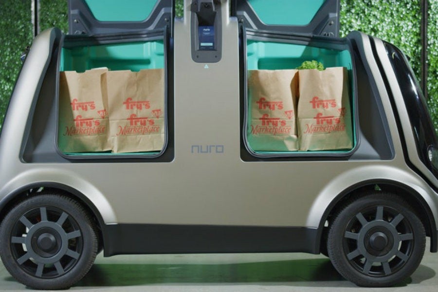 El coche autónomo tiene una capacidad de carga muy razonable