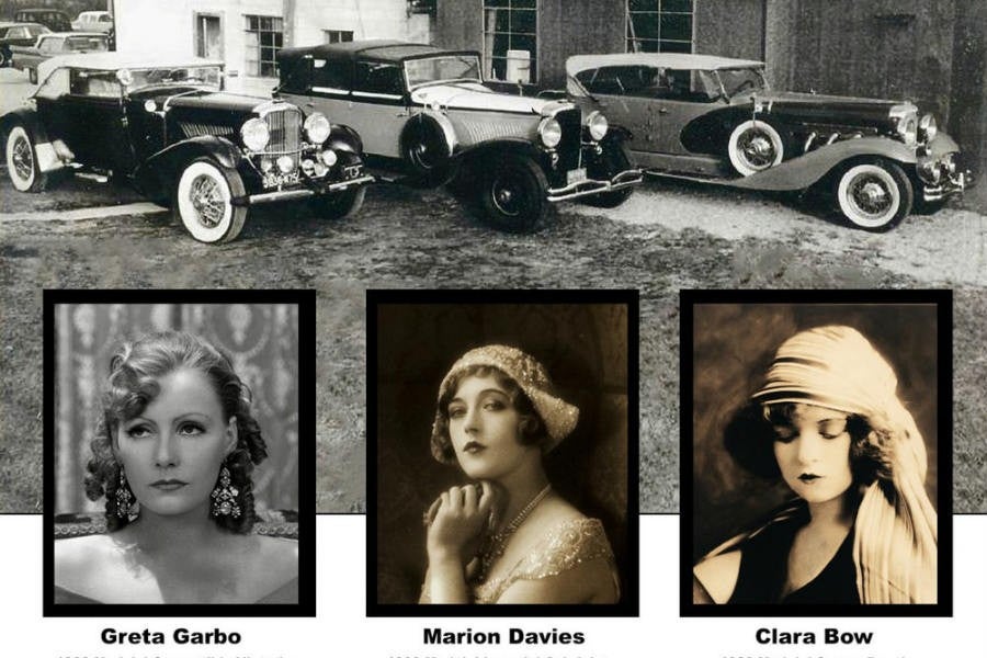 Además de Clark Gable o Gary Cooper, más super estrellas tuvieron coches de la marca