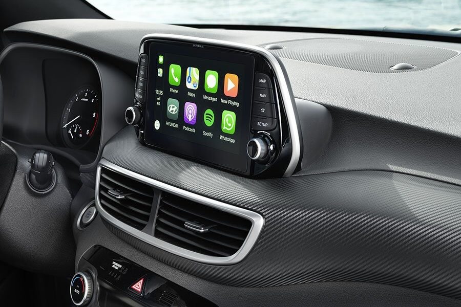 El Hyundai Tucson 2018 incluye Apple CarPlay y Android Auto.