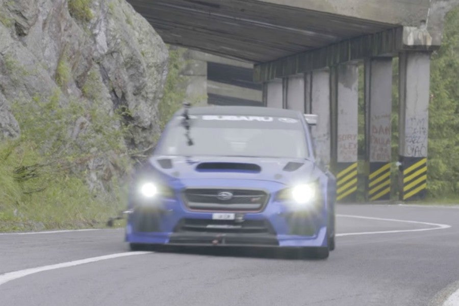 El Subaru WRX STI preparado por Prodrive se ha convertido en coche más rápido en completar el tramo de 84 kilómetros de Transfagarasan