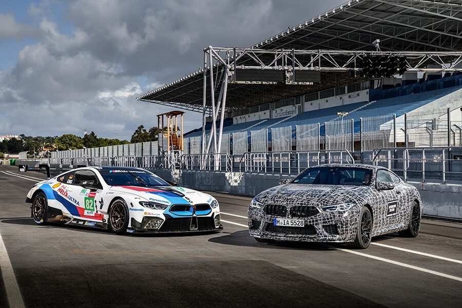 El circuito de Estoril ha supuesto el colofón a la etapa de pruebas de puesta a punto dinámicas del nuevo BMW M8.