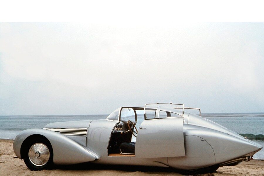 Este Hispano Suiza sigue pareciendo sideral pese a tener 80 años.