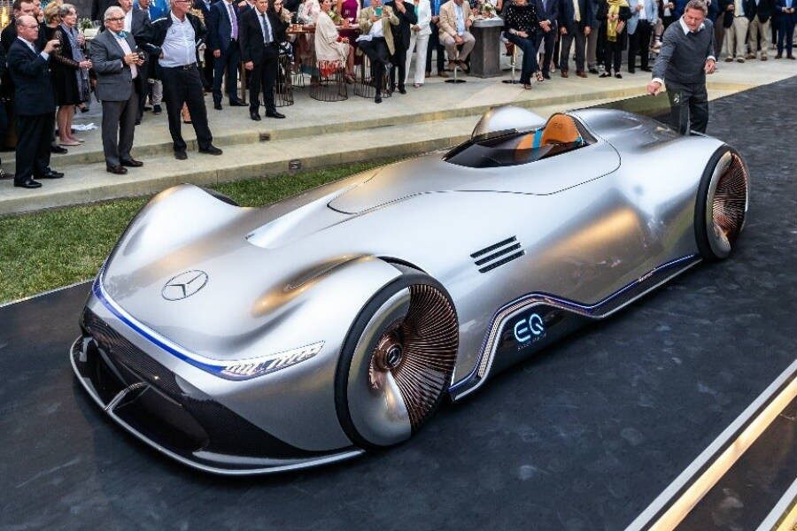 El Mercedes fue presentado en el concurso de elegancia de Pebble Beach
