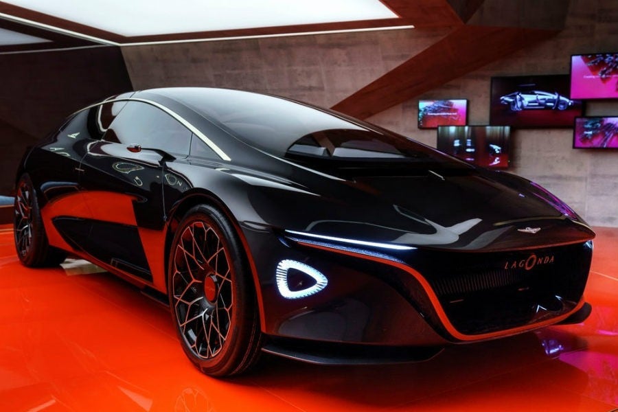 Aston Martin presentó este coche para desvelar su firma especializada en coches de lujo de emisiones 0: Lagonda