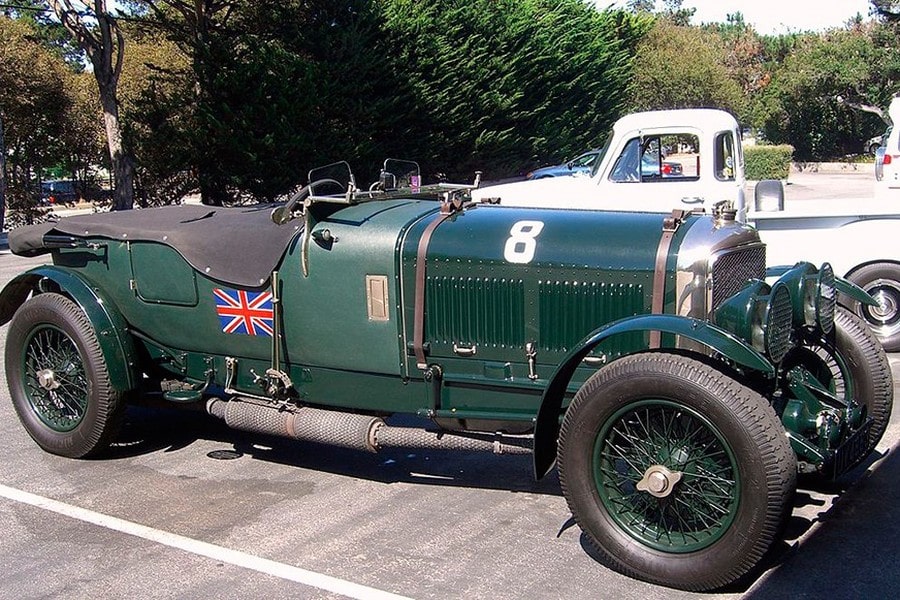 Ejemplar original de Bentley Speed Six como los que ganaron en Le Mans en 1929 y 1930.