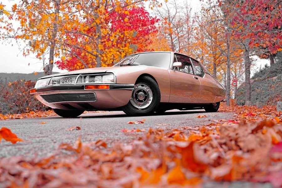 El Citroën SM fue prácticamente un concept car llevado a la fabricación en serie.