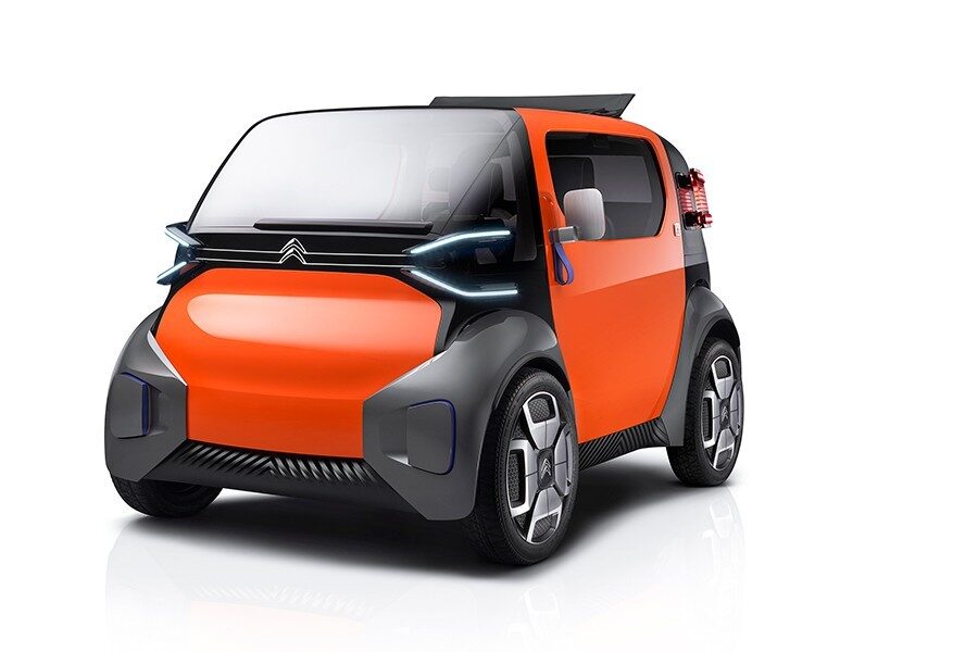 Descapotable, 100% eléctrico y compacto, así es el Ami One Concept.