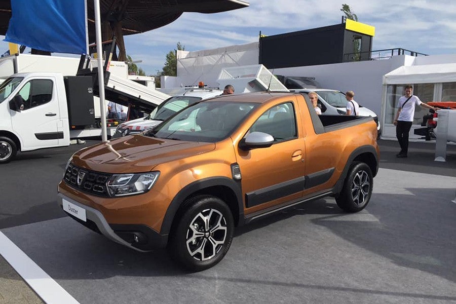 Confirmada la fabricación del Dacia Duster Pick Up