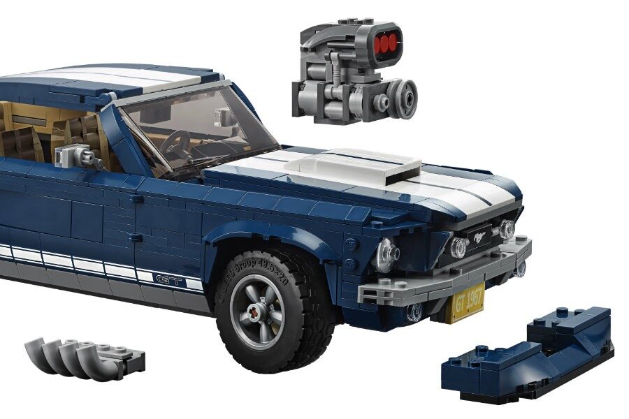 El Mustang de Lego tendrá opciones de personalización